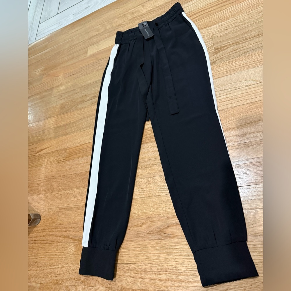 Dynamite Black and White Joggers